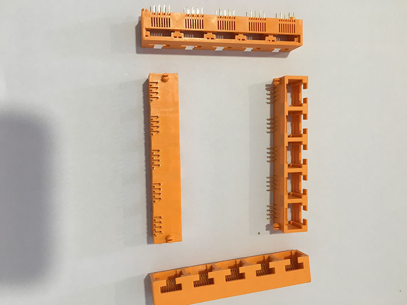 1X5  超小mini rj45五口網絡接口